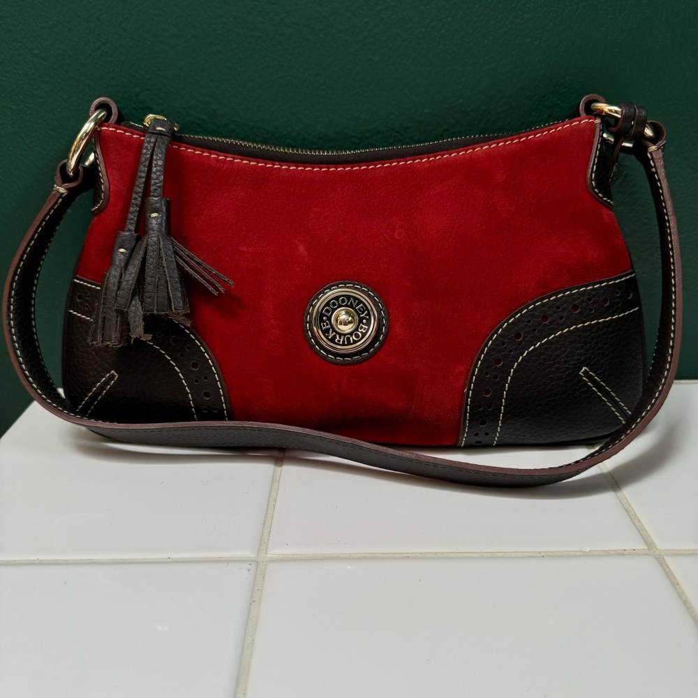 Dooney & Bourke Suede Shoulder Bag